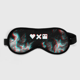 Маска для сна 3D с принтом LOVE DEATH ROBOTS (LDR) в городе Новоалтайск, внешний слой — 100% полиэфир, внутренний слой — 100% хлопок, между ними — поролон |  | death | fantastic | future | ldr | love | love death and robots | love death robots | netflix | robots | sci fi | будущее | лдр | любовь | нетфликс | роботы | фантастика