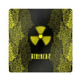 Магнит виниловый Квадрат с принтом Stalker (Oko) в городе Новоалтайск, полимерный материал с магнитным слоем | размер 9*9 см, закругленные углы | 2 | 2020 | oko | s.t.a.l.k.e.r. | stalker | аномальная | битва | выход | герой | знак | зона | око | припять | радиация | реальная | с.т.а.л.к.е.р. | символ | сталкер | тень | чернобыль | шифр | шутер