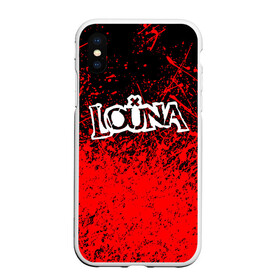 Чехол для iPhone XS Max матовый с принтом Louna в городе Новоалтайск, Силикон | Область печати: задняя сторона чехла, без боковых панелей | louna | tracktor bowling | альтернативный метал | альтернативный рок | гранж | лу | луна | ню метал | панк рок | хард рок