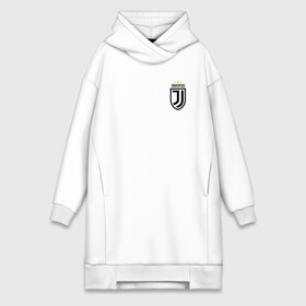 Платье-худи хлопок с принтом JUVENTUS в городе Новоалтайск,  |  | cr7 | fc juventus | football | juve | juventus | ronaldo | sport | роналдо | спорт | футбол | ювентус