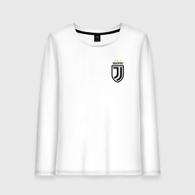 Женский лонгслив хлопок с принтом JUVENTUS в городе Новоалтайск, 100% хлопок |  | cr7 | fc juventus | football | juve | juventus | ronaldo | sport | роналдо | спорт | футбол | ювентус