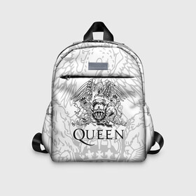 Детский рюкзак 3D с принтом QUEEN в городе Новоалтайск, 100% полиэстер | лямки с регулируемой длиной, сверху петелька, чтобы рюкзак можно было повесить на вешалку. Основное отделение закрывается на молнию, как и внешний карман. Внутри дополнительный карман. По бокам два дополнительных кармашка | queen | rock | we will rock you | брайан мэи | группа queen | группа квин | джон дикон | квин | королева | король | роджер тейлор | рок | фредди меркьюри