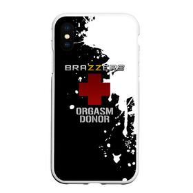 Чехол для iPhone XS Max матовый с принтом Brazzers orgasm donor в городе Новоалтайск, Силикон | Область печати: задняя сторона чехла, без боковых панелей | Тематика изображения на принте: brazzers | ананизм | бразерс | браззерс | братья | звезда | мостурба | надпись | прикол | проно хуб | сайт | с