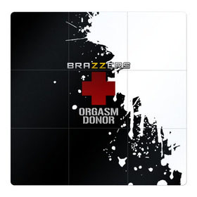 Магнитный плакат 3Х3 с принтом Brazzers orgasm donor	 в городе Новоалтайск, Полимерный материал с магнитным слоем | 9 деталей размером 9*9 см | brazzers | ананизм | бразерс | браззерс | братья | звезда | мостурба | надпись | прикол | проно хуб | сайт | с