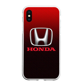 Чехол для iPhone XS Max матовый с принтом HONDA в городе Новоалтайск, Силикон | Область печати: задняя сторона чехла, без боковых панелей | Тематика изображения на принте: 2020 | accord | auto | civic | honda | sport | авто | автомобиль | автомобильные | аккорд | акорд | бренд | марка | машины | спорт | хонда | цивик