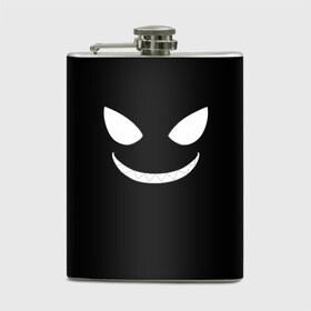 Фляга с принтом Shinra Smile, Fire Force в городе Новоалтайск, металлический корпус | емкость 0,22 л, размер 125 х 94 мм. Виниловая наклейка запечатывается полностью | anime | enen no shouboutai | fire force | pusu pusu | shinra | аниме | пламенная бригада пожарных | шинра кусакабэ