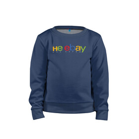 Детский свитшот хлопок с принтом не ebay мне нервы в городе Новоалтайск, 100% хлопок | круглый вырез горловины, эластичные манжеты, пояс и воротник | ebay | антибренд | бренд | брендовый | брэнд | ебэй | знак | значок | ибэй | интернет магазин | итальянский | как | лого | логотип | мне мозги | пародия | прикол | салон | салоновский | символ | фирменный | 