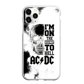Чехол для iPhone 11 Pro Max матовый с принтом Im on the highway to hell AC DC в городе Новоалтайск, Силикон |  | Тематика изображения на принте: ac dc | acdc | acdc ас дс | angus | back in black | highway to hell | mckinn | австралийская | ангус янг | ас дс | асдс | блюз | в форме | гитара | группа | дым | крис слэйд | метал | молния | музыка | певец | рок | рок н ролл | стиви янг