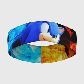 Повязка на голову 3D с принтом SONIC в городе Новоалтайск,  |  | hedgehog | metal sonic | silver | silver the hedgehog | sonic | sonic boom | sonic the hedgehog | еж | ёж сонник | ежик | игры | кино | соник | соник в кино | сонник | фильм