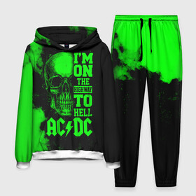 Мужской костюм 3D (с толстовкой) с принтом Im on the highway to hell AC DC в городе Новоалтайск,  |  | ac dc | acdc | acdc ас дс | angus | back in black | highway to hell | mckinn | австралийская | ангус янг | ас дс | асдс | блюз | в форме | гитара | группа | дым | крис слэйд | метал | молния | музыка | певец | рок | рок н ролл | стиви янг