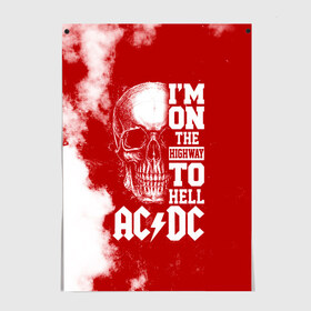 Постер с принтом Im on the highway to hell AC/DC в городе Новоалтайск, 100% бумага
 | бумага, плотность 150 мг. Матовая, но за счет высокого коэффициента гладкости имеет небольшой блеск и дает на свету блики, но в отличии от глянцевой бумаги не покрыта лаком | ac dc | acdc | acdc ас дс | angus | back in black | highway to hell | mckinnon | young | австралийская | ангус янг | ас дс | асдс | блюз | в форме | гитара | группа | крис слэйд | метал | молния | музыка | п | певец | рок | рок н ролл