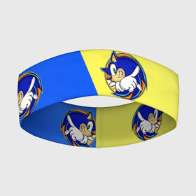 Повязка на голову 3D с принтом Sonic   Соник в городе Новоалтайск,  |  | doodling | textures | tiles | дудлинг | ежик | персонаж | соник | тайлы | текстуры | фон