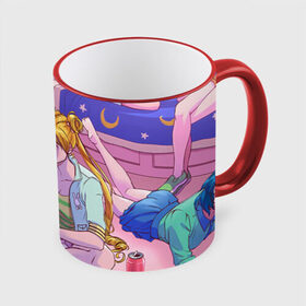 Кружка с полной запечаткой с принтом SAILOR MOON в городе Новоалтайск, керамика | ёмкость 330 мл | anime | gaming | japan | manga | sailor moon | аниме | девочка | девушка | игра | лунная призма | манга | сейлор мун | сэйлор мун | япония