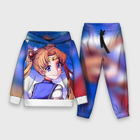 Детский костюм 3D (с толстовкой) с принтом SAILOR MOON в городе Новоалтайск,  |  | anime | japan | manga | sailor moon | аниме | девочка | девушка | лунная призма | манга | сейлор мун | сэйлор мун | япония