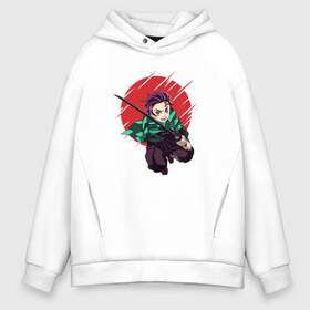 Мужское худи Oversize хлопок с принтом KIMETSU NO YAIBA в городе Новоалтайск, френч-терри — 70% хлопок, 30% полиэстер. Мягкий теплый начес внутри —100% хлопок | боковые карманы, эластичные манжеты и нижняя кромка, капюшон на магнитной кнопке | Тематика изображения на принте: demon slayer | kimetsu no yaiba | nezuko | shinobu | slayer | tanjiro | zenitsu | гию томиока | зенитцу | иноске хашибира | клинок рассекающий демонов | незуко | танджиро | шинобу кочо