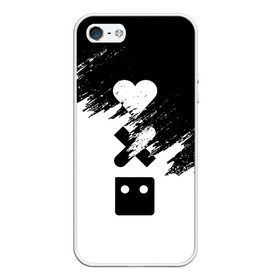 Чехол для iPhone 5/5S матовый с принтом LOVE DEATH ROBOTS (LDR) в городе Новоалтайск, Силикон | Область печати: задняя сторона чехла, без боковых панелей | Тематика изображения на принте: death | fantastic | future | ldr | love | love death and robots | love death robots | netflix | robots | sci fi | будущее | лдр | любовь | нетфликс | роботы | фантастика