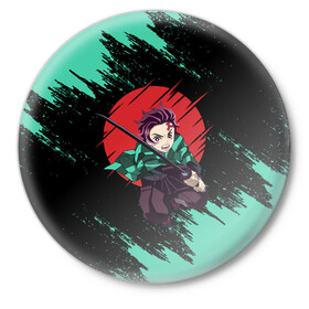 Значок с принтом KIMETSU NO YAIBA | КЛИНОК РАССЕКАЮЩИЙ ДЕМОНОВ (Z) в городе Новоалтайск,  металл | круглая форма, металлическая застежка в виде булавки | Тематика изображения на принте: demon slayer | kimetsu no yaiba | nezuko | shinobu | slayer | tanjiro | zenitsu | гию томиока | зенитцу | иноске хашибира | клинок рассекающий демонов | незуко | танджиро | шинобу кочо