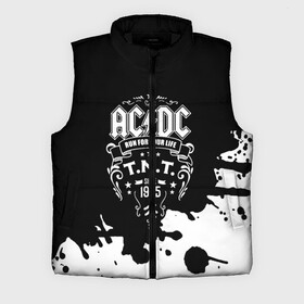 Мужской жилет утепленный 3D с принтом AC DC T.N.T. в городе Новоалтайск,  |  | ac dc | acdc | acdc ас дс | angus | back in black | highway to hell | mckinnon | young | австралийская | ангус янг | ас дс | асдс | блюз | в форме | гитара | группа | крис слэйд | метал | молния | музыка | п | певец | рок | рок н ролл