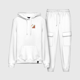 Женский костюм хлопок (с толстовкой) с принтом Minecraft в моем сердце в городе Новоалтайск,  |  | minecraft | блоки | грифер | жизнь | игра | мода | песочница | сервер | стиль | тренд