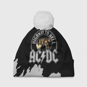 Шапка 3D c помпоном с принтом AC/DC в городе Новоалтайск, 100% полиэстер | универсальный размер, печать по всей поверхности изделия | ac dc | acdc | acdc ас дс | angus | back in black | highway to hell | mckinnon | young | австралийская | ангус янг | ас дс | асдс | блюз | в форме | гитара | группа | крис слэйд | метал | молния | музыка | п | певец | рок | рок н ролл