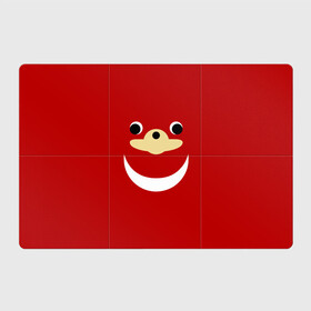 Магнитный плакат 3Х2 с принтом Knuckles в городе Новоалтайск, Полимерный материал с магнитным слоем | 6 деталей размером 9*9 см | Тематика изображения на принте: hedgehog | knuckles | sega | еж | ежик | кнаклс | сега | соник