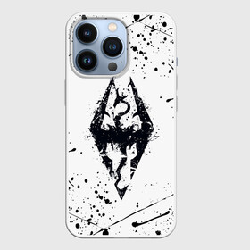 Чехол для iPhone 13 Pro с принтом THE ELDER SCROLLS | TES (Z) в городе Новоалтайск,  |  | dovahkiin | dragonborn | fus ro dah | rpg | skyrim | tes | tes skyrim | the elder scrolls | the elder scrolls skyrim | докавин | рпг | скайрим
