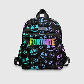 Детский рюкзак 3D с принтом Fortnite  Marshmello в городе Новоалтайск, 100% полиэстер | лямки с регулируемой длиной, сверху петелька, чтобы рюкзак можно было повесить на вешалку. Основное отделение закрывается на молнию, как и внешний карман. Внутри дополнительный карман. По бокам два дополнительных кармашка | fortnite | marshmello | диджей | игра | клуб | клубная музыка | компьютерная игра | маршмеллоу | маршмэлло | маршмэллоу | музыка | симулятор | фортнайт | электронная