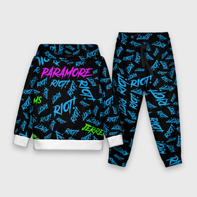 Детский костюм 3D (с толстовкой) с принтом Paramore RIOT в городе Новоалтайск,  |  | hayley williams | music | paramore | rock | альтернативный рок | зак фарро | музыка | панк рок | парамор | поп панк | поп рок | рок | тейлор йорк | хейли уильямс