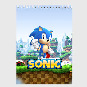 Скетчбук с принтом SEGA SONIC в городе Новоалтайск, 100% бумага
 | 48 листов, плотность листов — 100 г/м2, плотность картонной обложки — 250 г/м2. Листы скреплены сверху удобной пружинной спиралью | Тематика изображения на принте: sonic generations | sonic heroes | sonic mania | ёж | ёжик | игра соник | кино соник | сега игры | соник | соник бум | соник в кино | соник икс | соник фильм | фильм соник