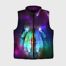 Женский жилет утепленный 3D с принтом UNDERTALE в городе Новоалтайск,  |  | asriel dreemurr | chara | frisk | gaster blaster | sans | undertale | азриэль дримурр | андертейл | гастер | меттатон | санс | фриск | чара