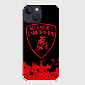 Чехол для iPhone 13 mini с принтом Lamborghini | Ламборгини в городе Новоалтайск,  |  | Тематика изображения на принте: audi | auto | aventador | lamborghini | murcielago | urus | авто | автомобиль | ам | ламба | ламборгини | машина | машины | спорткар | урус