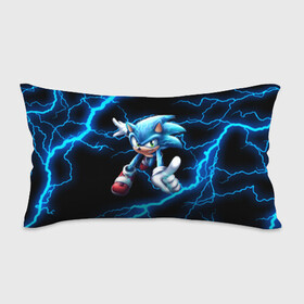 Подушка 3D антистресс с принтом SONIC в городе Новоалтайск, наволочка — 100% полиэстер, наполнитель — вспененный полистирол | состоит из подушки и наволочки на молнии | animal | games | hedgehog | sega | sonic | speed | speed sonic | быстрый ёж | ёж | ёжик | игры | персонаж | сега | синий ёж | скорость | соник