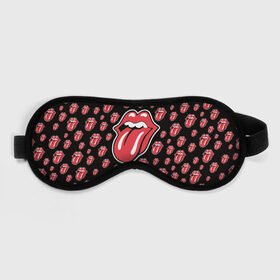 Маска для сна 3D с принтом rolling stones в городе Новоалтайск, внешний слой — 100% полиэфир, внутренний слой — 100% хлопок, между ними — поролон |  | mick jagger | music | rock | rolling stones | музыка | рок