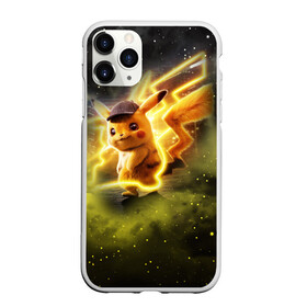 Чехол для iPhone 11 Pro Max матовый с принтом Детектив Пикачу в городе Новоалтайск, Силикон |  | Тематика изображения на принте: battle | drawing | entei | lugia | metagross | pikachu | pokemon | zapdos | брок | бульбазавр | детектив | монстр | пикачу | покемон | эш