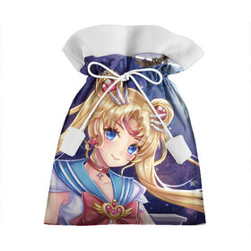 Подарочный 3D мешок с принтом SAILOR MOON в городе Новоалтайск, 100% полиэстер | Размер: 29*39 см | Тематика изображения на принте: anime | halloween | japan | manga | sailor moon | аниме | девочка | девушка | лунная призма | манга | сейлор мун | сэйлор мун | хеллоуин | хэллоуин | япония