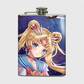 Фляга с принтом SAILOR MOON в городе Новоалтайск, металлический корпус | емкость 0,22 л, размер 125 х 94 мм. Виниловая наклейка запечатывается полностью | Тематика изображения на принте: anime | halloween | japan | manga | sailor moon | аниме | девочка | девушка | лунная призма | манга | сейлор мун | сэйлор мун | хеллоуин | хэллоуин | япония