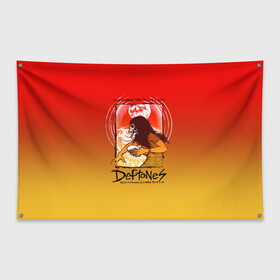 Флаг-баннер с принтом Deftones Poster в городе Новоалтайск, 100% полиэстер | размер 67 х 109 см, плотность ткани — 95 г/м2; по краям флага есть четыре люверса для крепления | chi cheng | chino moreno | deftones | dia de los | diamond eye | дефтонс | серхио вега | стивен карпентер | фрэнк делгадо | чи ченг | чино морено | эйб каннингем