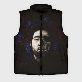Мужской жилет утепленный 3D с принтом Chino Moreno в городе Новоалтайск,  |  | chi cheng | chino moreno | deftones | dia de los | diamond eye | дефтонс | серхио вега | стивен карпентер | фрэнк делгадо | чи ченг | чино морено | эйб каннингем