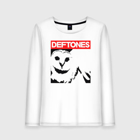 Женский лонгслив хлопок с принтом Diamond Eye в городе Новоалтайск, 100% хлопок |  | chi cheng | chino moreno | deftones | dia de los | diamond eye | дефтонс | серхио вега | стивен карпентер | фрэнк делгадо | чи ченг | чино морено | эйб каннингем