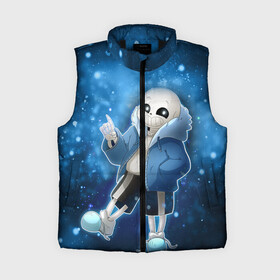Женский жилет утепленный 3D с принтом UNDERTALE в городе Новоалтайск,  |  | asriel dreemurr | chara | frisk | gaster blaster | sans | undertale | азриэль дримурр | андертейл | гастер | меттатон | санс | фриск | чара