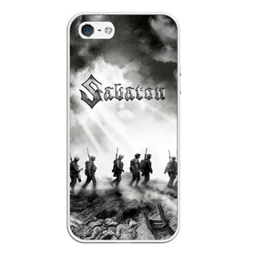 Чехол для iPhone 5/5S матовый с принтом Sabaton в городе Новоалтайск, Силикон | Область печати: задняя сторона чехла, без боковых панелей | battle | panzerkampf | primo victoria | sabaton | the art of war | the great war | атака мертвецов | бисмарк | броден | войны | группа | йоаким | латный ботинок | метал | ночные ведьмы | пауэр | рок | рыцарские доспехи | сабатон