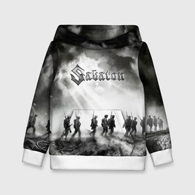 Детская толстовка 3D с принтом Sabaton в городе Новоалтайск, 100% полиэстер | двухслойный капюшон со шнурком для регулировки, мягкие манжеты на рукавах и по низу толстовки, спереди карман-кенгуру с мягким внутренним слоем | battle | panzerkampf | primo victoria | sabaton | the art of war | the great war | атака мертвецов | бисмарк | броден | войны | группа | йоаким | латный ботинок | метал | ночные ведьмы | пауэр | рок | рыцарские доспехи | сабатон