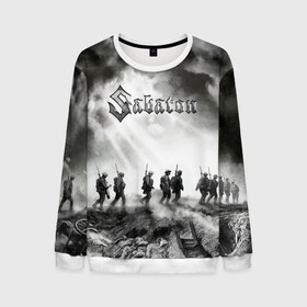 Мужской свитшот 3D с принтом Sabaton в городе Новоалтайск, 100% полиэстер с мягким внутренним слоем | круглый вырез горловины, мягкая резинка на манжетах и поясе, свободная посадка по фигуре | battle | panzerkampf | primo victoria | sabaton | the art of war | the great war | атака мертвецов | бисмарк | броден | войны | группа | йоаким | латный ботинок | метал | ночные ведьмы | пауэр | рок | рыцарские доспехи | сабатон