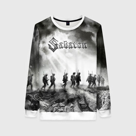 Женский свитшот 3D с принтом Sabaton в городе Новоалтайск, 100% полиэстер с мягким внутренним слоем | круглый вырез горловины, мягкая резинка на манжетах и поясе, свободная посадка по фигуре | battle | panzerkampf | primo victoria | sabaton | the art of war | the great war | атака мертвецов | бисмарк | броден | войны | группа | йоаким | латный ботинок | метал | ночные ведьмы | пауэр | рок | рыцарские доспехи | сабатон