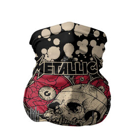Бандана-труба 3D с принтом Metallica в городе Новоалтайск, 100% полиэстер, ткань с особыми свойствами — Activecool | плотность 150‒180 г/м2; хорошо тянется, но сохраняет форму | album | black | concert | heavy | kirk | metal | metallica | music | rock | tolls | джеймс хэтфилд | кирк хэмметт | клифф бёртон | ларс ульрих | метал | металлика | трэш