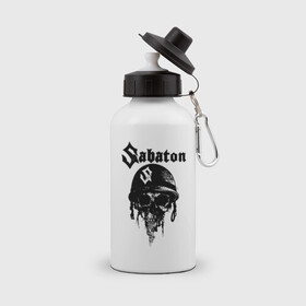 Бутылка спортивная с принтом Sabaton в городе Новоалтайск, металл | емкость — 500 мл, в комплекте две пластиковые крышки и карабин для крепления | Тематика изображения на принте: battle | panzerkampf | primo victoria | sabaton | the art of war | the great war | атака мертвецов | бисмарк | броден | войны | группа | йоаким | латный ботинок | метал | ночные ведьмы | пауэр | рок | рыцарские доспехи | сабатон