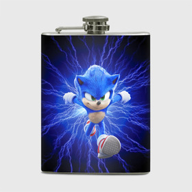 Фляга с принтом SONIC в городе Новоалтайск, металлический корпус | емкость 0,22 л, размер 125 х 94 мм. Виниловая наклейка запечатывается полностью | Тематика изображения на принте: 2020 | anime | flexair | game | japan | sonic | аниме | еж | ежик | игра | кино | молнии | молния | скорость | соник | сонник | фильм | электричество | япония