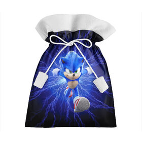 Подарочный 3D мешок с принтом SONIC в городе Новоалтайск, 100% полиэстер | Размер: 29*39 см | Тематика изображения на принте: 2020 | anime | flexair | game | japan | sonic | аниме | еж | ежик | игра | кино | молнии | молния | скорость | соник | сонник | фильм | электричество | япония