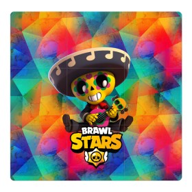 Магнитный плакат 3Х3 с принтом Brawl stars poco Поко в городе Новоалтайск, Полимерный материал с магнитным слоем | 9 деталей размером 9*9 см | brawl | brawl stars | brawlstars | brawl_stars | jessie | poco | бравл | бравлстарс | поко