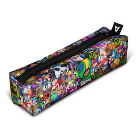 Пенал 3D с принтом BRAWL STARS LEON в городе Новоалтайск, 100% полиэстер | плотная ткань, застежка на молнии | 8 bit | bibi | brawl stars | brock | bull | crow | dinomike | el primo | leon | mobile game | nita | poko | ricochet | sandy | shally | stars | tara | бравл старс | ворон | леон | мобильные игры